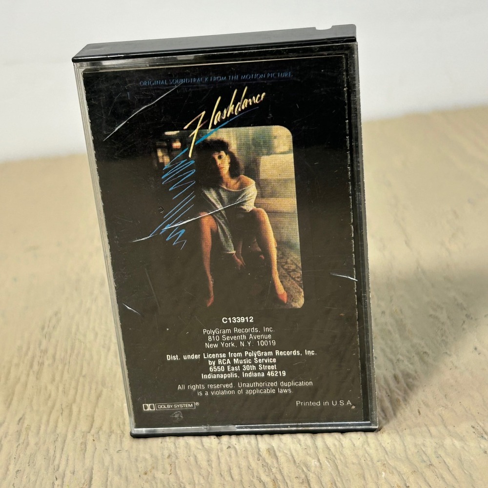 Flashdance Original Soundtrack Cassette Tape 1983 Casablanca 811 492-4 M-1 Retro